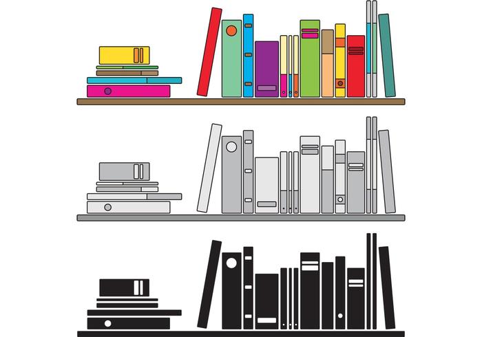 Stack Of Books Vector 