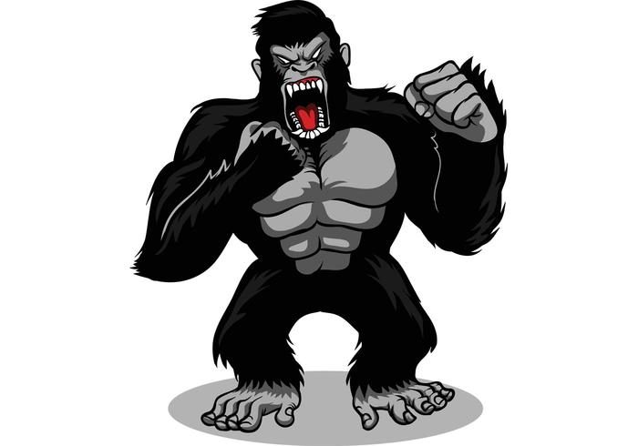 Gorilla Vector 