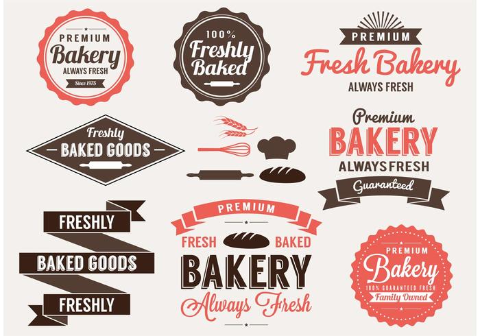 Bakery Labels and Elements Bakery Labels and Elements