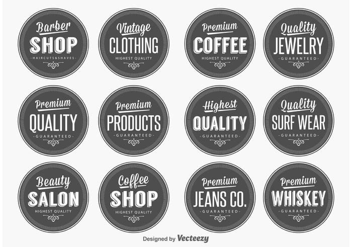 Retro Quality Labels Retro Quality Labels