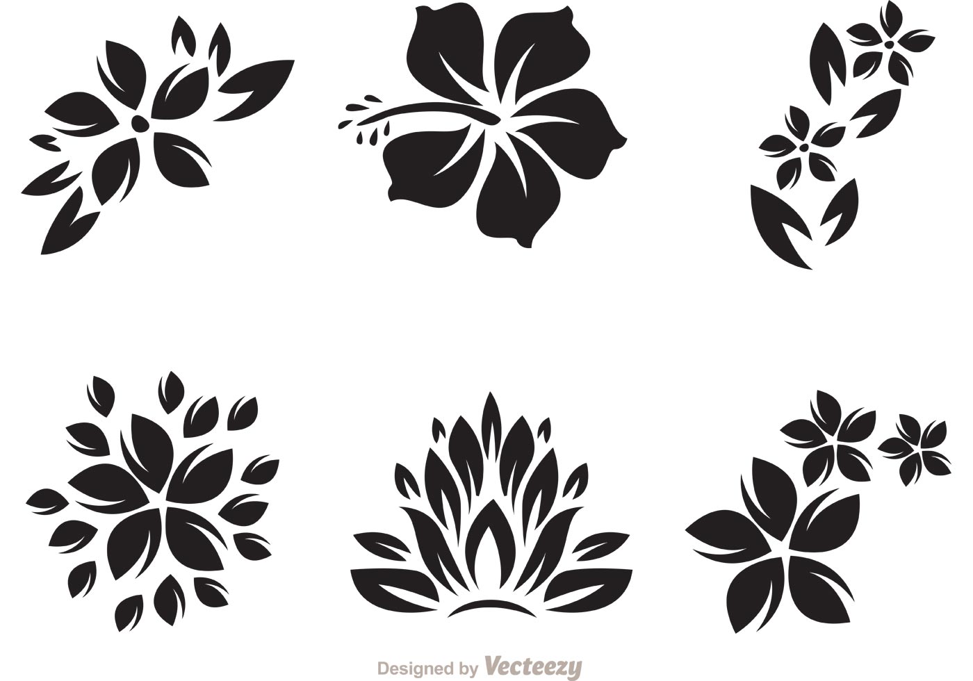 Tribal Flower Patterns