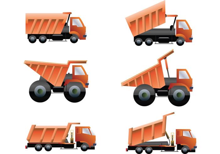 Dump Trucks Vector Pack Dump Trucks Vector Pack