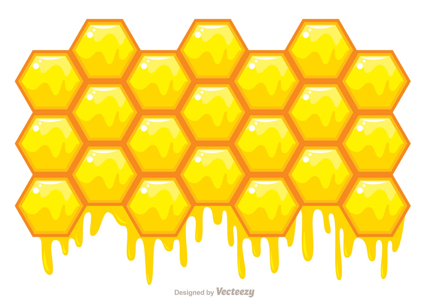 Download the Honeycomb Vector Background 82906