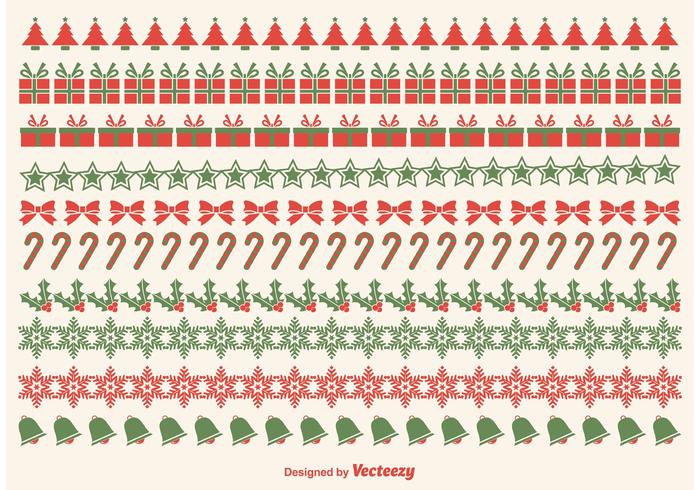 Christmas Border Vectors
