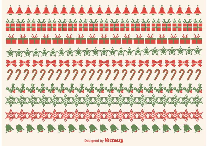 Christmas Border Vectors