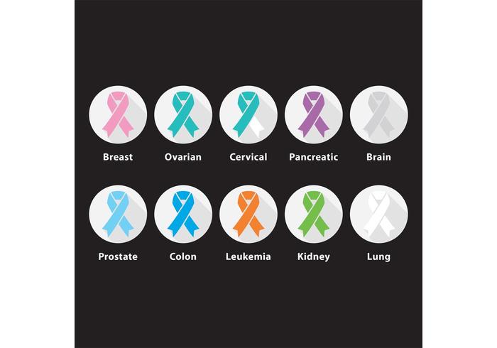 Cancer Ribbon Vectors 