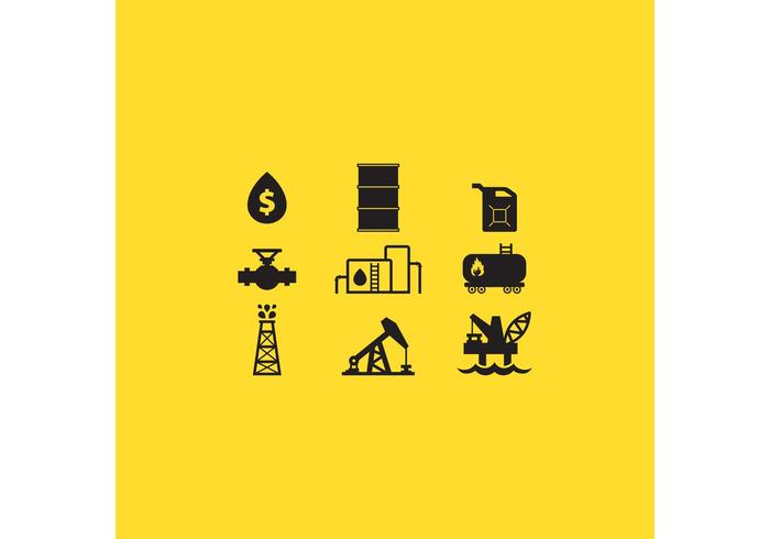 Oil Vector Icons