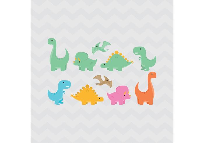 Dinosaurios vector