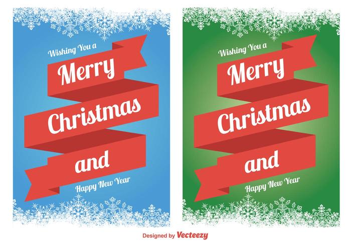Christmas Card Vectors 