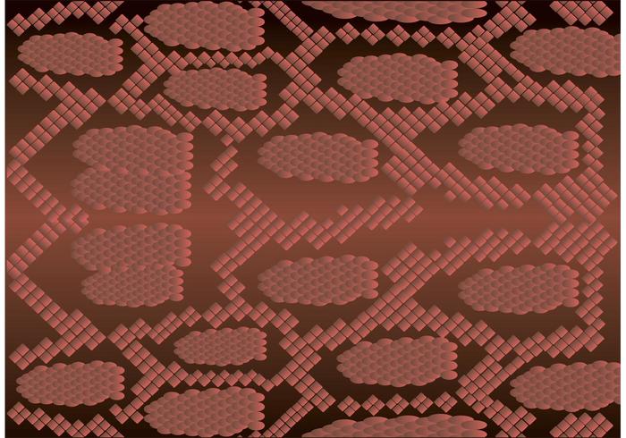 Snake Skin Pattern Vector