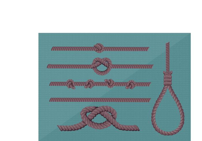 Rope Isolated Vector Pack 