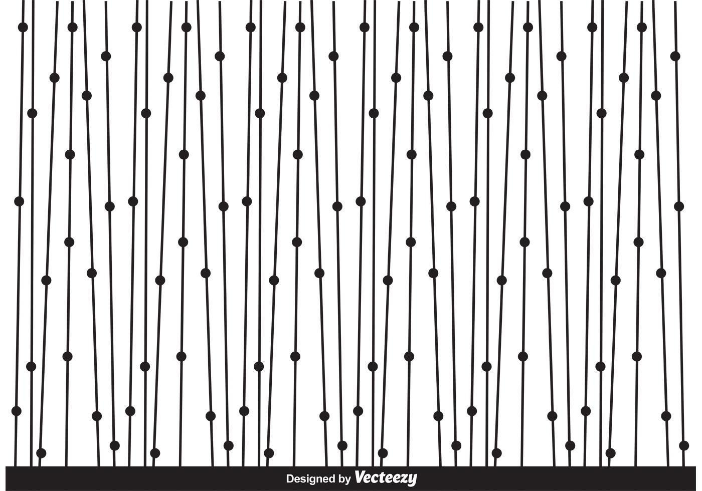 Simple Black and White Pattern with Dots