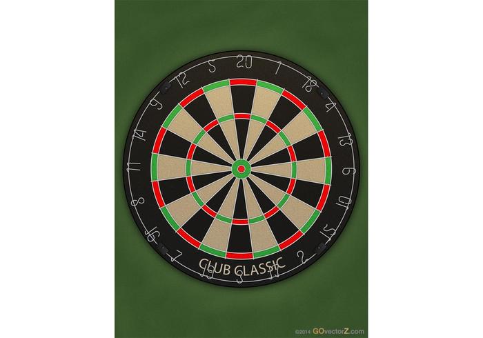 Vector Dart Board Vector Dart Board