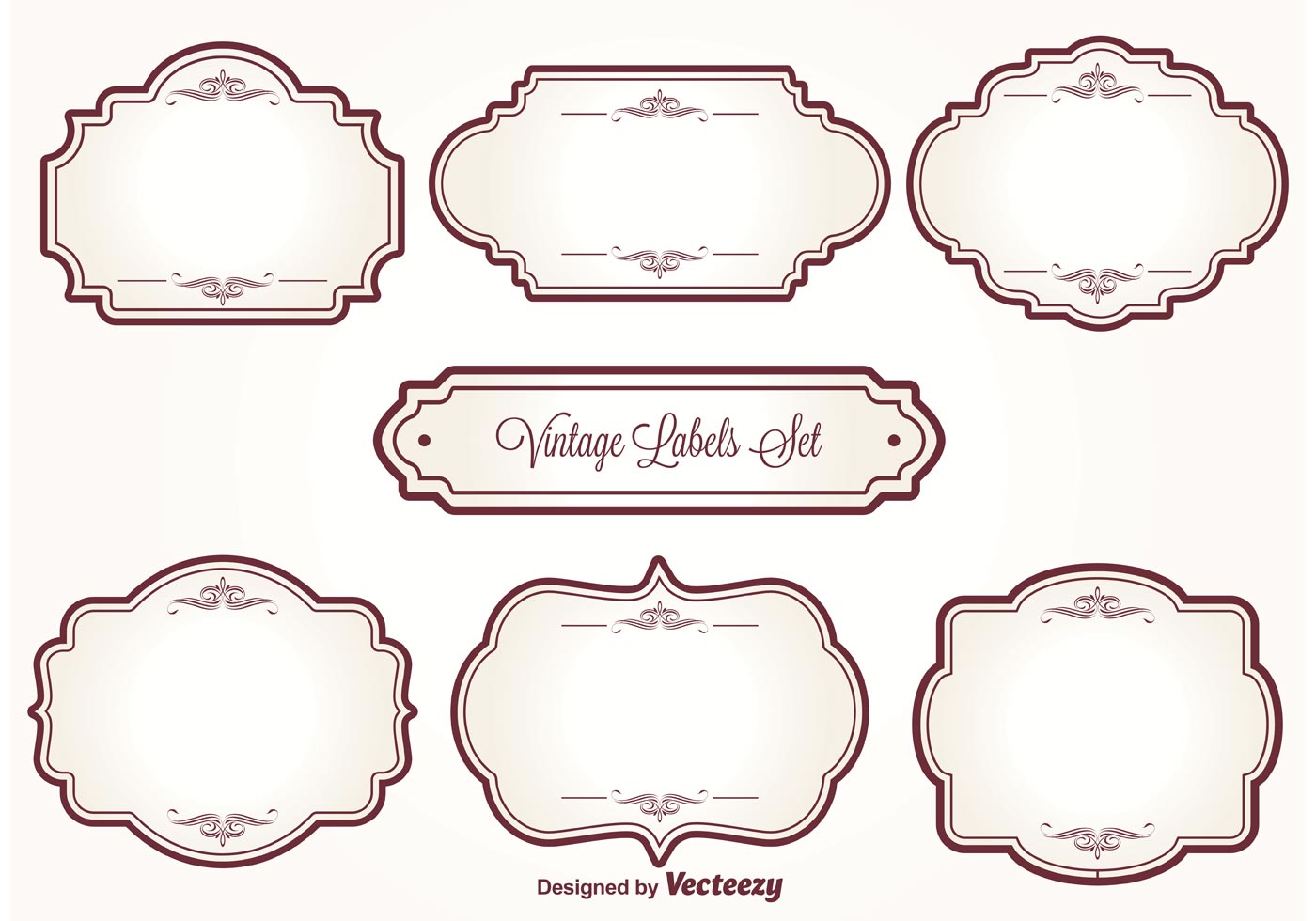 Download Vintage Label Set 83190 - Download Free Vectors, Clipart ...