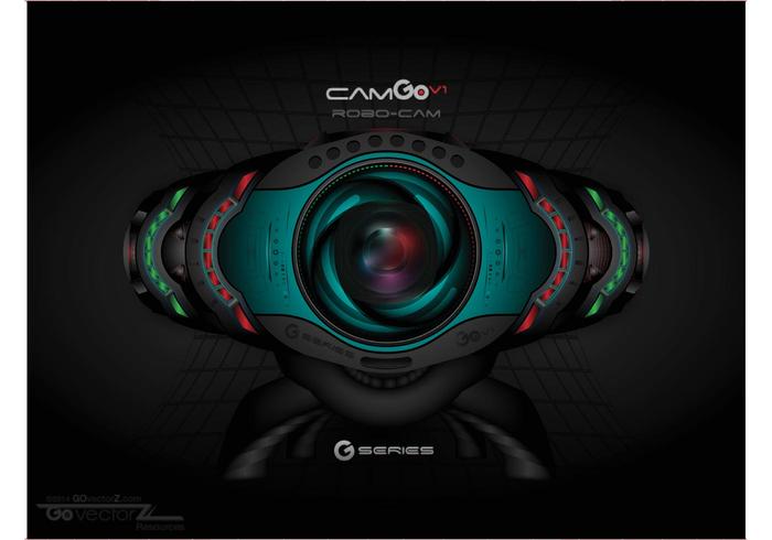 Futuristic Web Cam Vector Futuristic Web Cam Vector