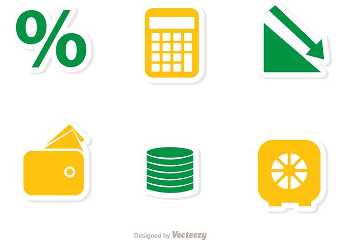 Finanzas Ions Vector Pack 2