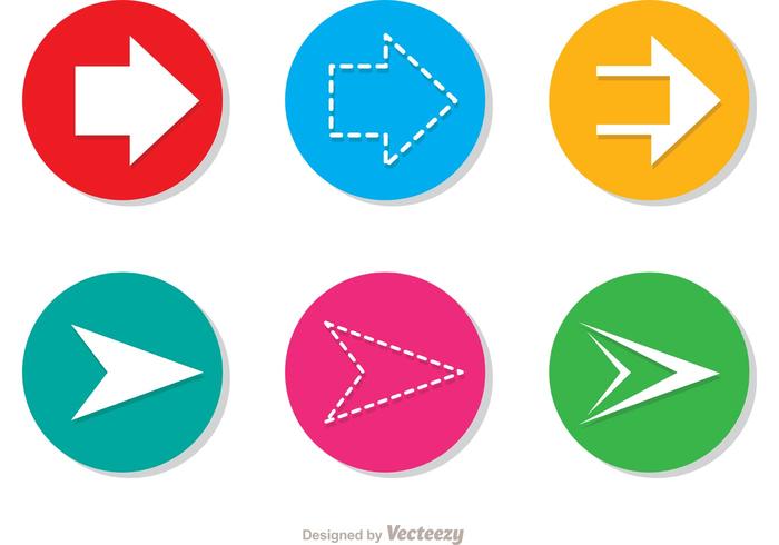 Arrow Vector Icons Set