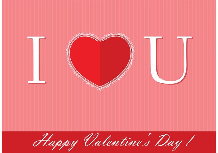 Valentine's Day Free Vector Background Valentine's Day Free Vector Background