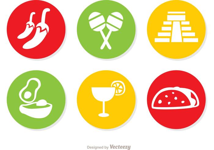 Mexican Icons Vectors Pack 2 Mexican Icons Vectors Pack 2