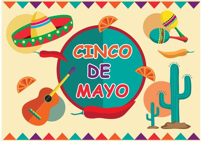 Festival del Cinco de Mayo vector