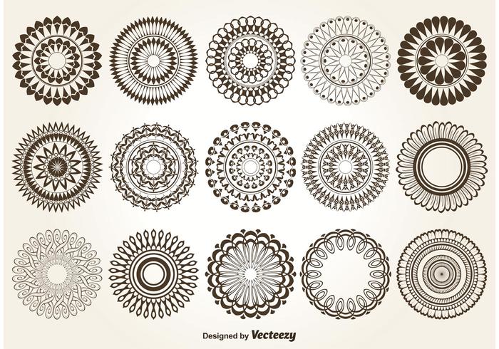 Decorative Vector Circles Decorative Vector Circles