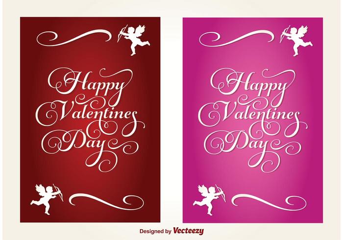 Valentines Vector Tarjetas