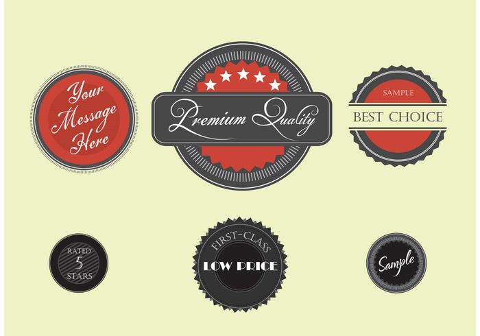 Free Vector Labels 
