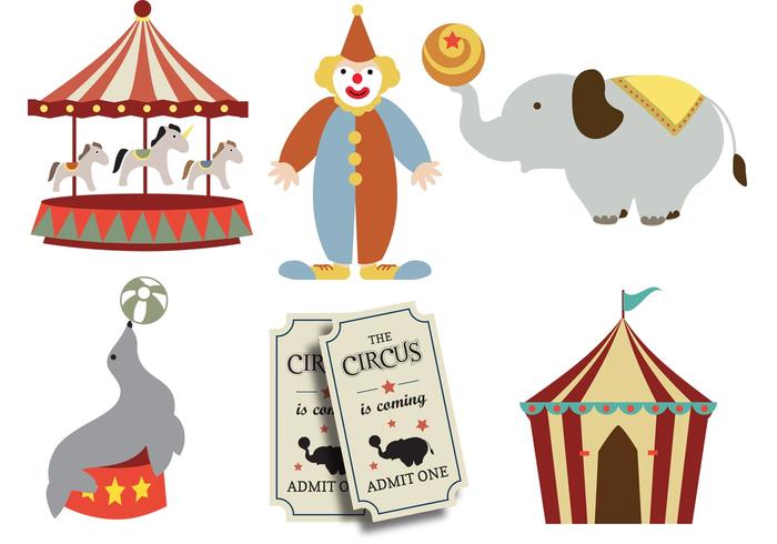 Circus is Coming to Town vector