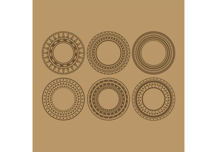 Tribal Circle Vectors