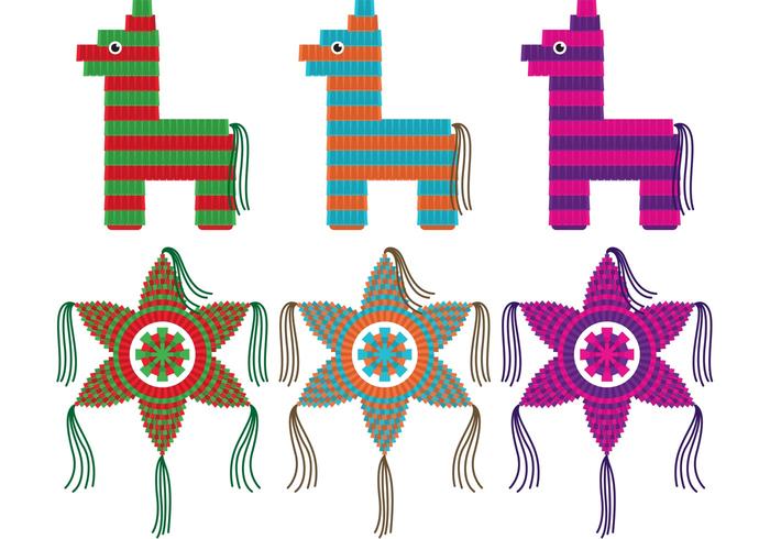 Piñatas Vectors 