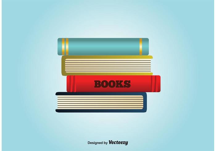 Stack of Books Vector