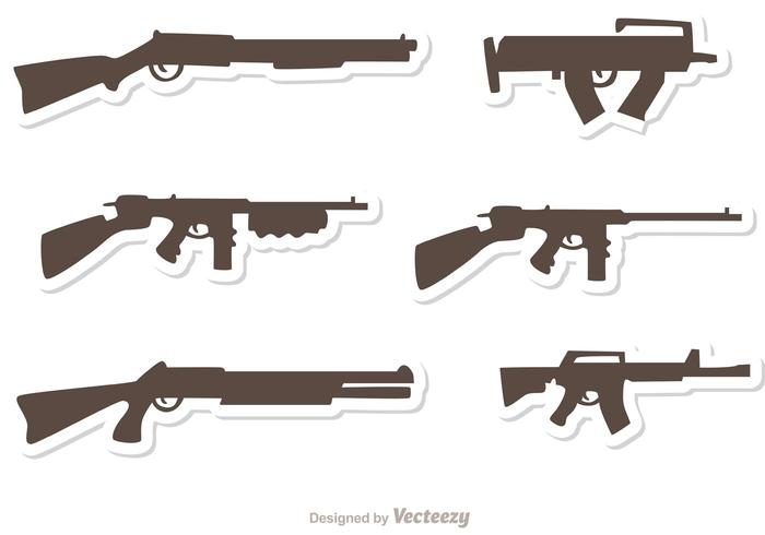 Set de pistolas de vectores Pack 1