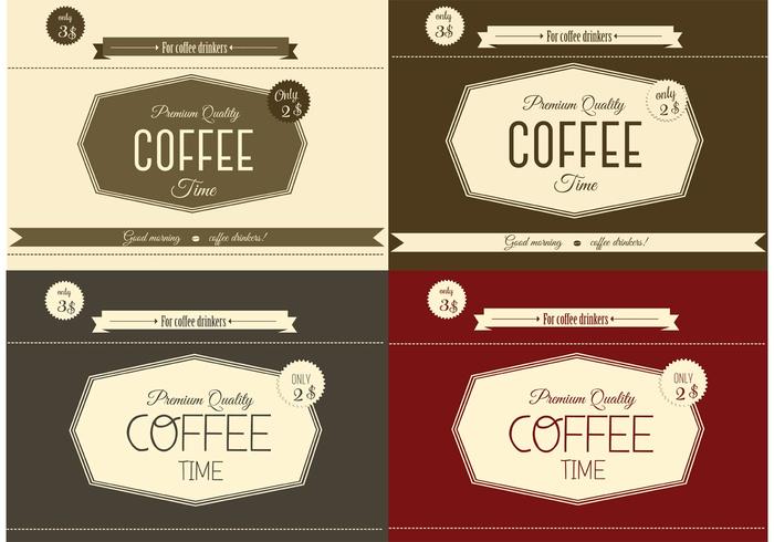 Free Vintage Coffee Vectors