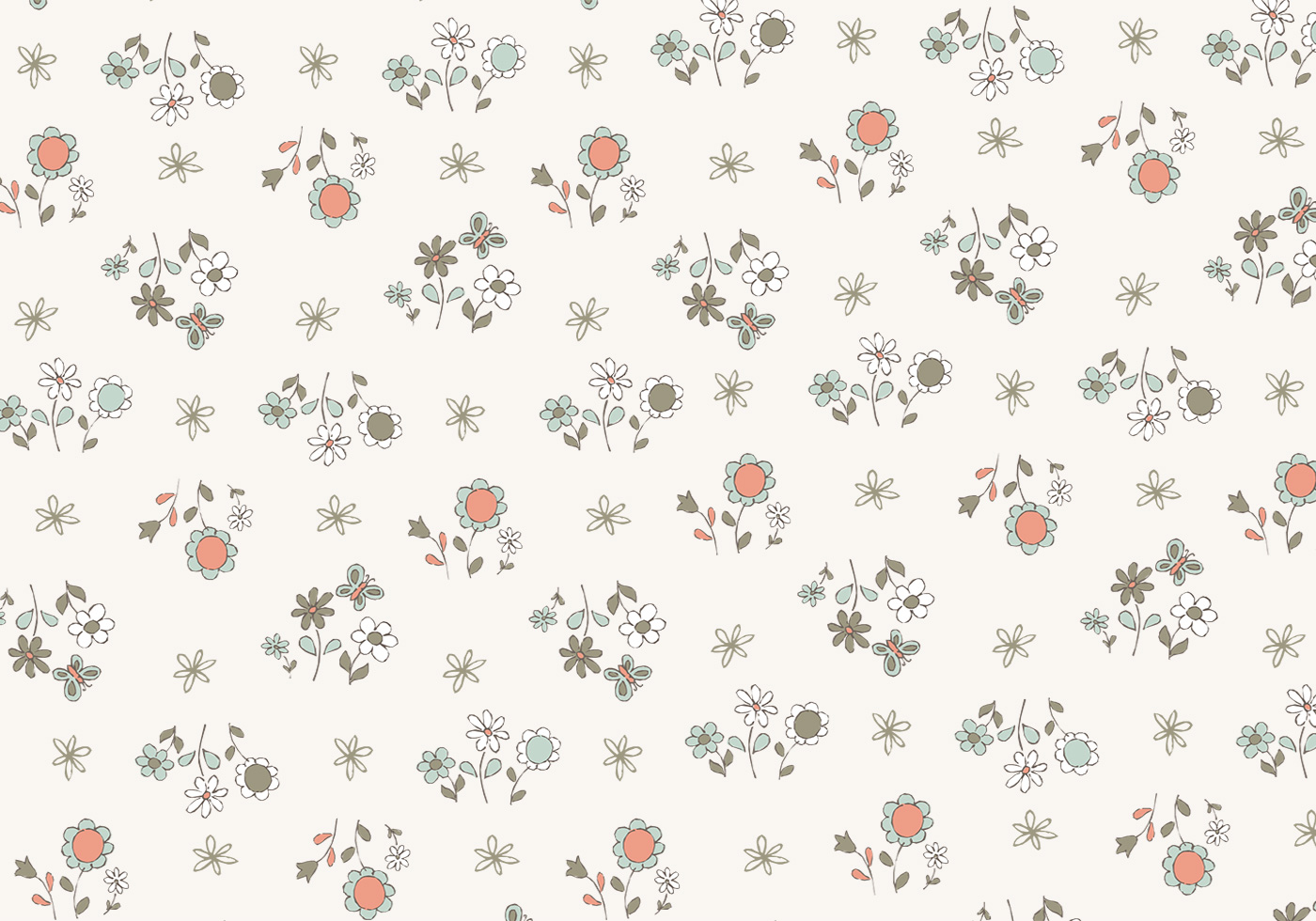 Download Hand Drawn Flower Pattern Vector 83631 Vector Art at Vecteezy