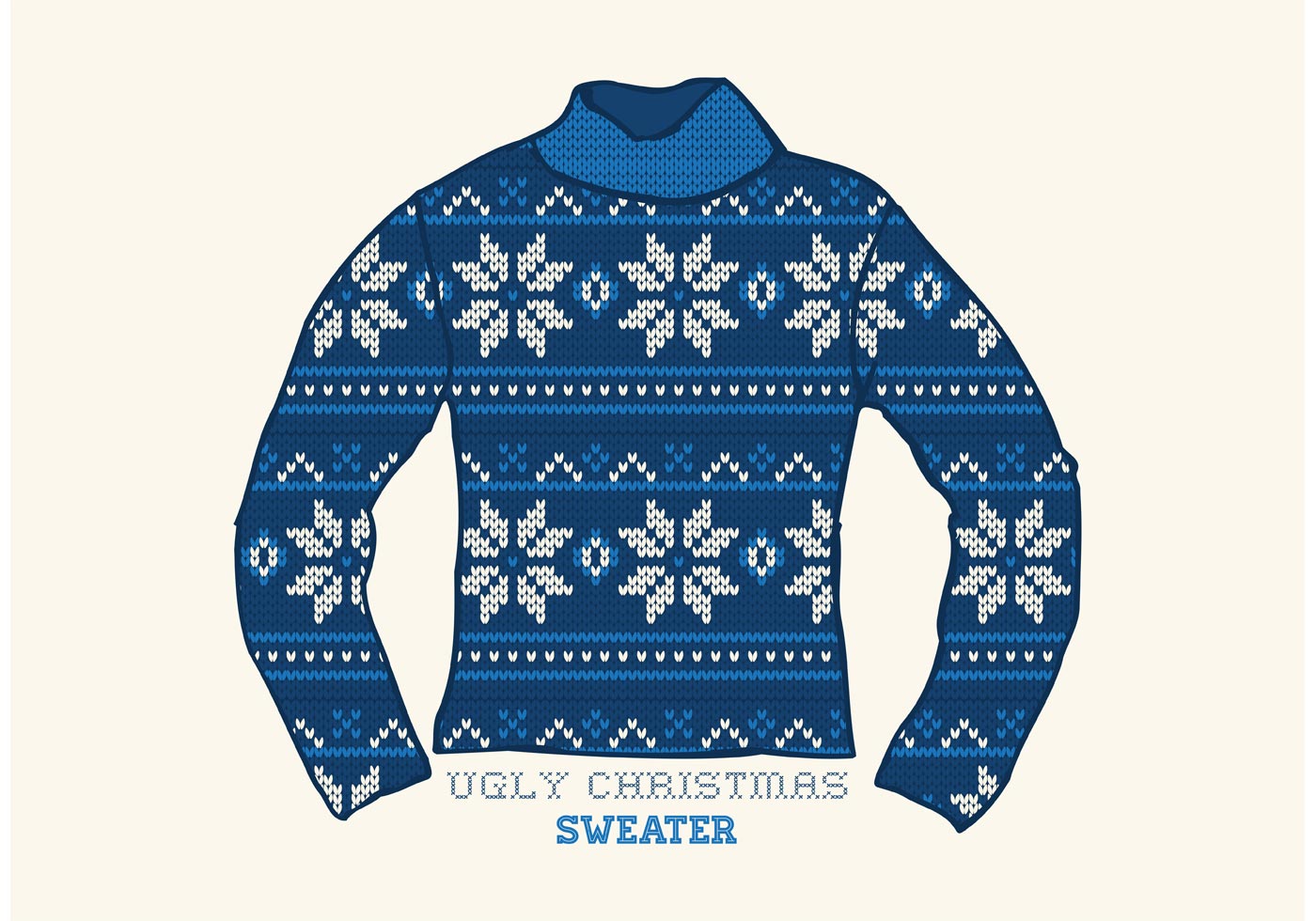 Vector Ugly Christmas Sweater - Download Free Vector Art, Stock