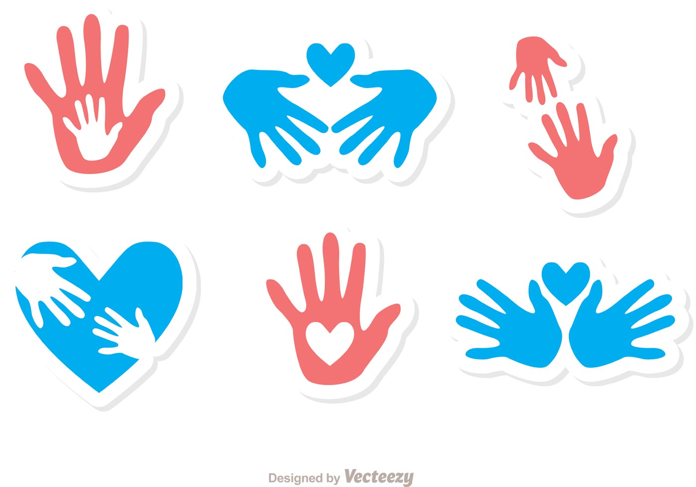 Helping Hand Icons Vector Pack 83719 Vector Art at Vecteezy