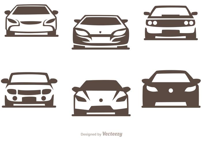 Cars Silhouette Vector Pack of Sports Cars