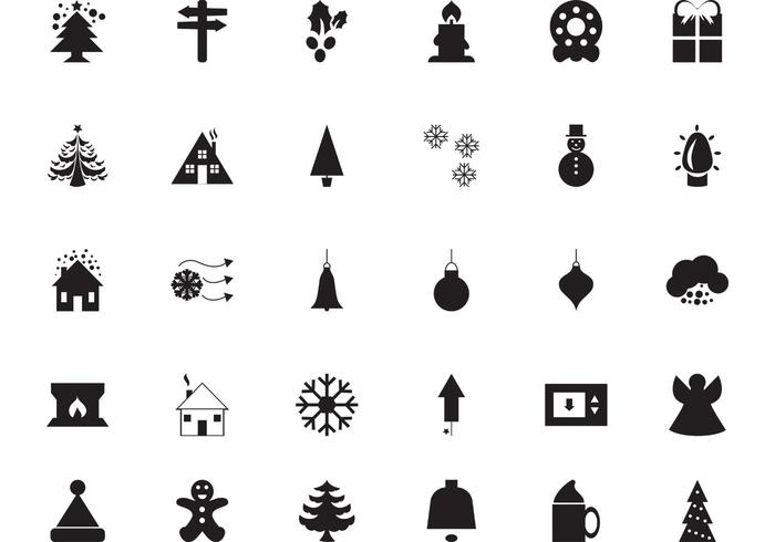 30 Christmas Vector Icons 30 Christmas Vector Icons