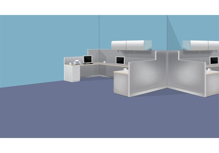 Office Cubicle Vector Office Cubicle Vector