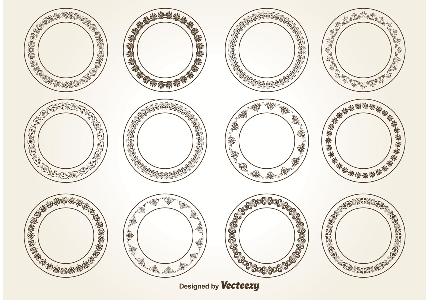 Decorative Circle Ornaments 83886 Vector Art at Vecteezy Decorative Circle Ornaments 83886 Vector Art at Vecteezy