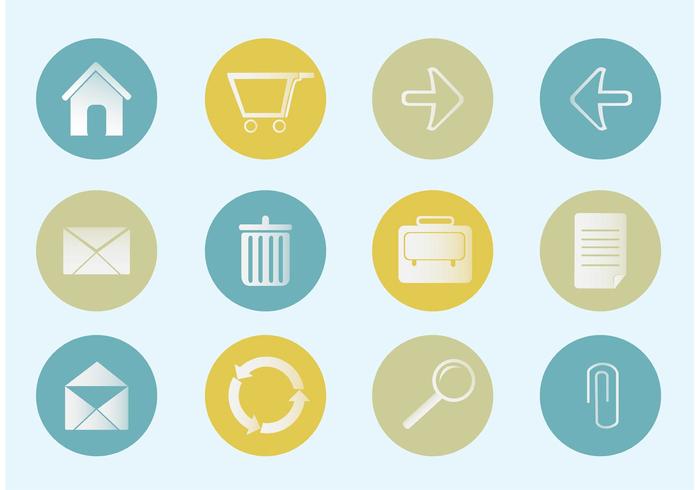 Free Vector Office Icon Set