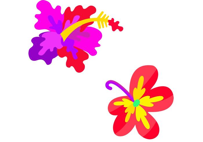 Polynesian Flower Vector Polynesian Flower Vector
