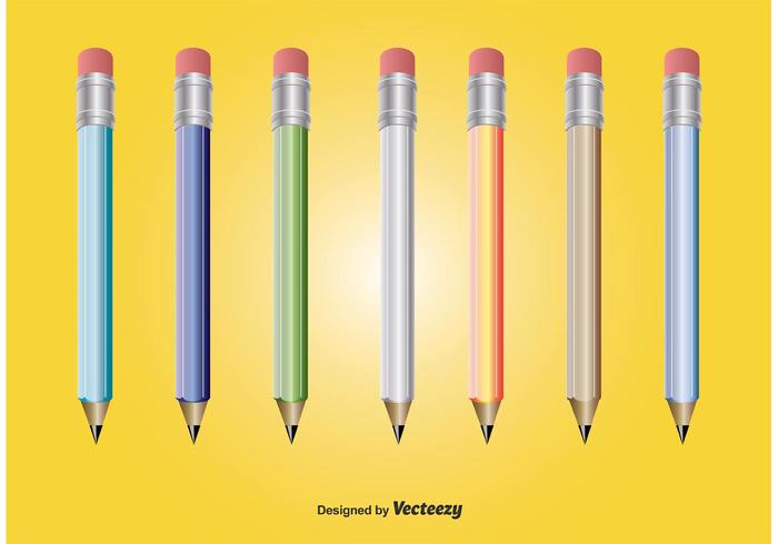 Vector Prencil Set Vector Prencil Set