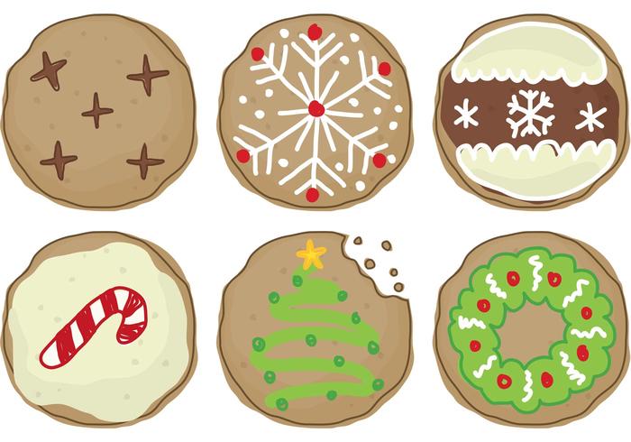 Galletas de Navidad vector