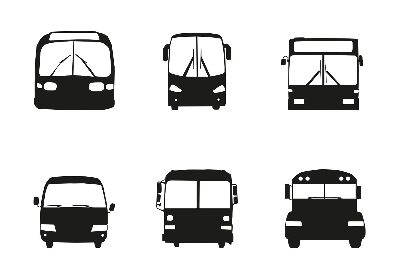 front of bus clipart - photo #35