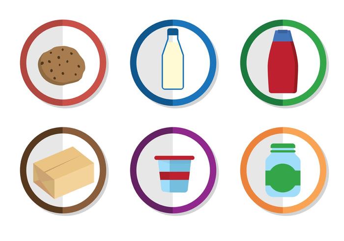 Vector Food Icons Vector Food Icons