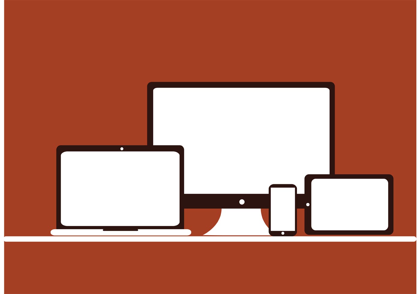Free Vector of Digital Devices 84038 Vector Art at Vecteezy