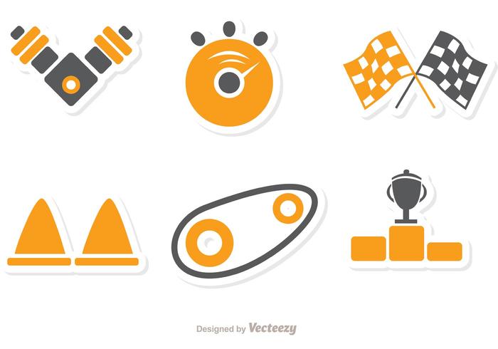 Racing Icon Pack Vector 1