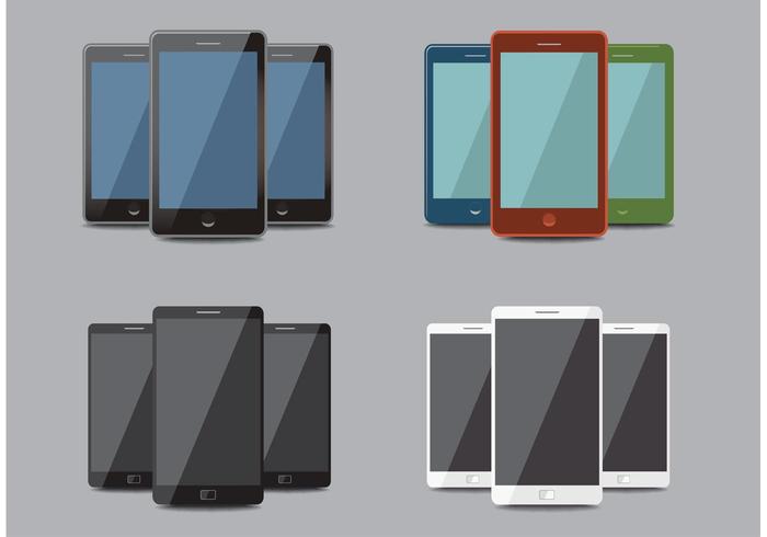 Vector Smart Phone Mockups