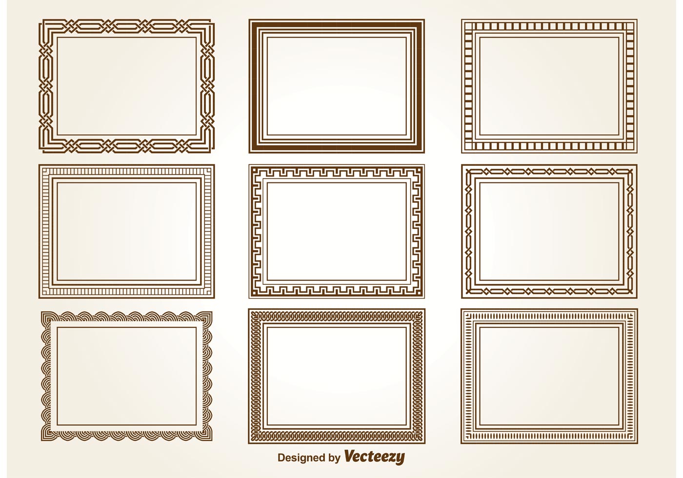 Download Decorative Square Frames - Download Free Vectors, Clipart ...